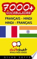 Télécharger le livre libro 7000+ Français - Hindi Hindi - Français Vocabulaire